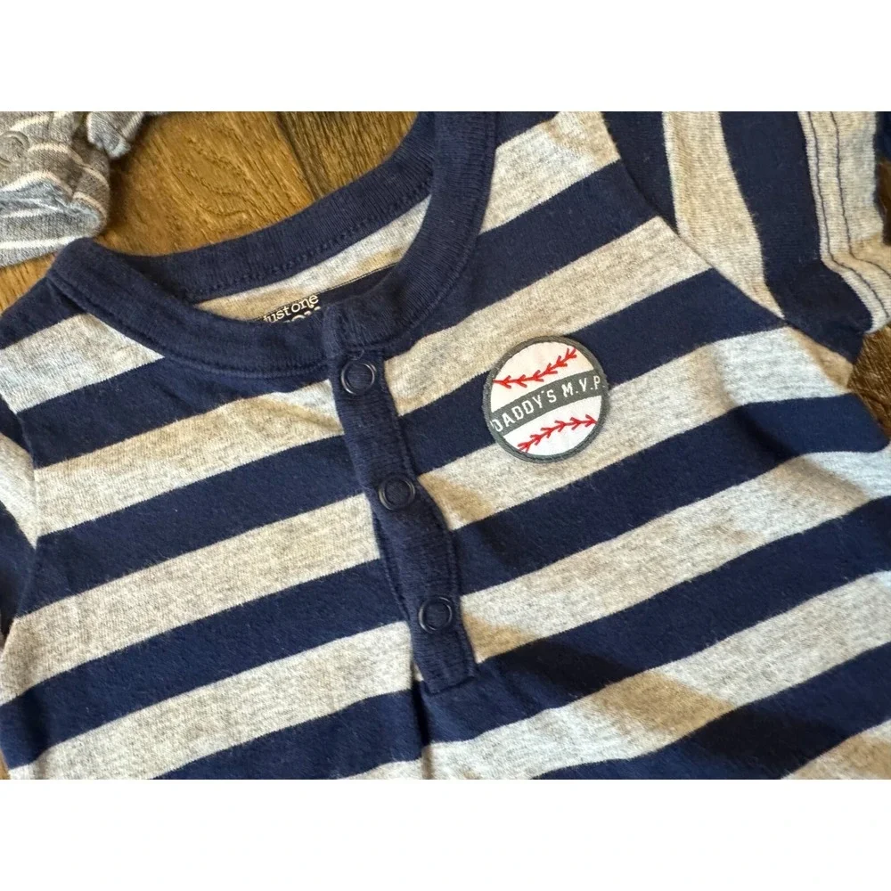 Carters Baby Boy Rompers 3 Months Summer Clothes Lot Outfits Shorts Car Baseball